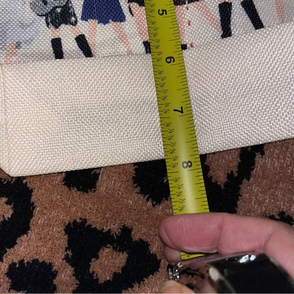 Taylor swift swifties unofficial cosmetic makeup bag pouch 9” x 8” new - Picture 3 of 5